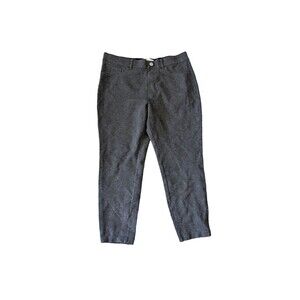 Westbound Woman Gray Pull Up Waist Pants Size Large Petite